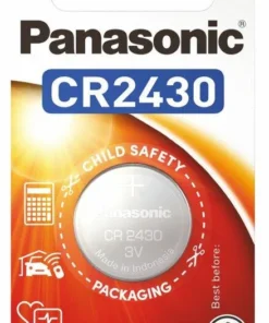 Бутонна батерия литиева PANASONIC CR2430 3V  1 бр. в блистер цена за 1