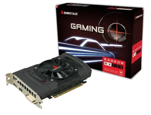 Видео карта BIOSTAR Radeon RX550 4GB GDDR5 128 bit DVI-I HDMI DisplayPort PCI Express 3.0