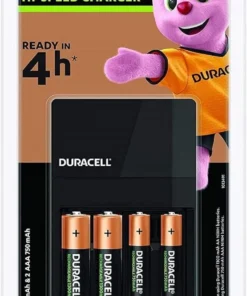 Зарядно устройство CEF14 + 2*AA NiMH 1300mAh + 2*AAA NIMH 750mAh 4h DURACELL