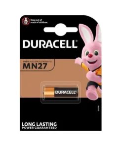 Алкална батерия DURACELL 12 V 1 бр. в опаковка за аларми А27 LR27