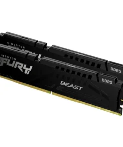 Памет за компютър Kingston FURY Beast Black 32GB(2x16GB) DDR5 5600MHz