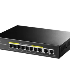 Суич Cudy GS1010PE 8 портов 10/100/1000 PoE 120W 2 x Uplink порта