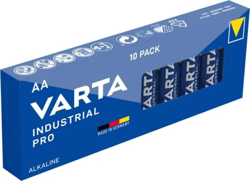 Алкални батерии индустриални LR6 AA 15V 10PK INDUSTRIAL PRO4006 VARTA