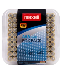 Алкални батерии MAXELL LR03 AAA 10x10 бр / 100 бр. в PVC кутия