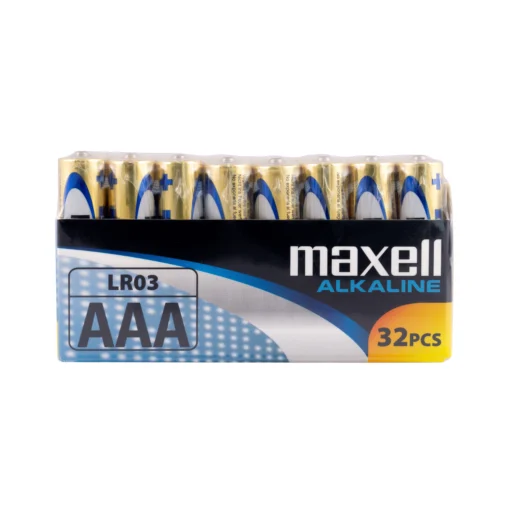 Алкални батерии MAXELL LR03 15V AAA 32 бр. pack