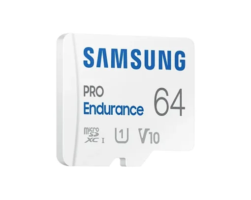 Карта памет Samsung PRO Endurance microSDHC UHS-I 64GB Адаптер