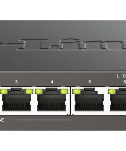 Суич D-Link DGS-1008P 4x PoE + 4 x стандартни 10/100/1000 Gigabit