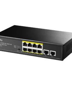 Суич Cudy FS1010PG 8 портов 10/100 PoE+ Switch 120W 2 x Uplink порта 10/100/1000