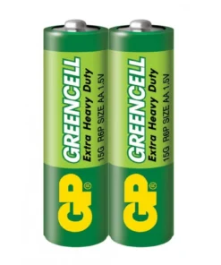 Цинк карбонова батерия GP R6  GREENCELL 15G-S2 /2 бр. в опаковка/ shrink