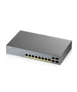 Суич ZyXEL GS1350-12HP 12-портов Gigabit Управляем PoE 130W