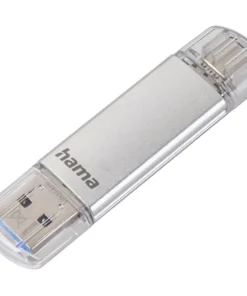 USB памет HAMA Тип USB-C/USB-A 3.0 Laeta 32GB 40 MB/s silver