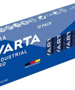 Алкални батерии индустриални LR03 AAA 15V 10PK INDUSTRIAL PRO4003 VARTA