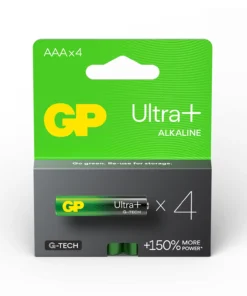 Алкална батерия GP ULTRA PLUS LR03 AAA /4 бр. в опаковка/ блистер