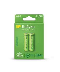 Акумулаторна Батерия GP R6 AA 2100mAh RECYKO 210AAHCE-EB2 NiMH 2 бр. в опаковка