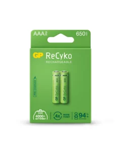 Акумулаторна Батерия GP R03 AAA 650mAh NiMH 65AAAHCE-EB2 2 бр. в