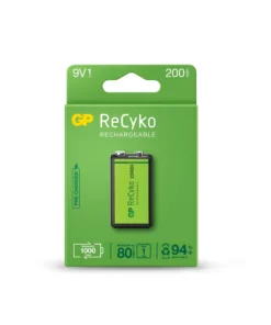 Акумулаторна Батерия GP R22 8.4V 200mAh RECYKO 20R8HN-GB1 NiMH 1бр. в опаковка