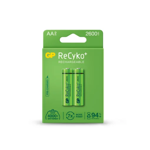 Акумулаторна Батерия GP  R6 AA 2600mAh NiMH 2 бр. 270AAHCE-EB2  GP