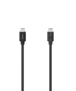 HAMA Кабел "USB-C" Thunderbolt-4 40 Gbit/s 5A 100W Ultra-HD 8K 0.80 m