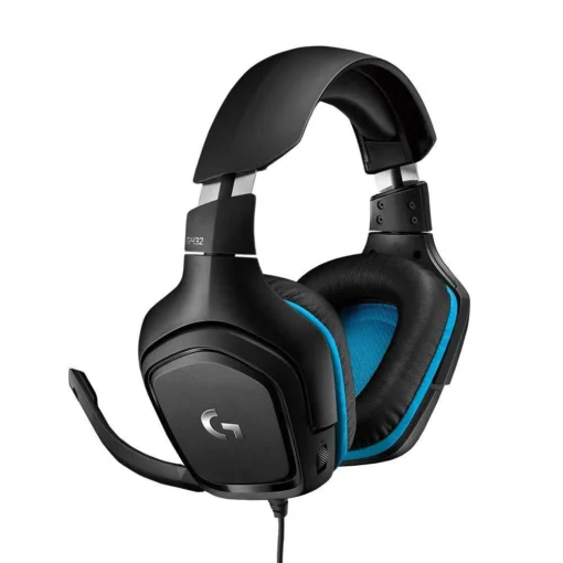 Геймърски слушалки Logitech G432 Микрофон Черни