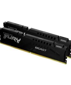 Памет за компютър Kingston FURY Beast Black 32GB(2x16GB) DDR5 - KF560C30BBK2-32