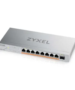 Суич ZyXEL XMG-108HP  8 портов 25Gb + 1xSFP+ 100W PoE++ неуправляем