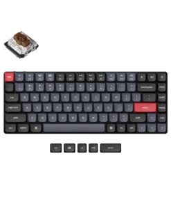 Геймърска механична клавиатура Keychron K3 Pro QMK/VIA - HS Low Brown