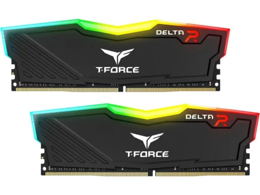 Памет за компютър Team Group T-Force Delta RGB Black DDR4 32GB (2x16GB) 3600MHz