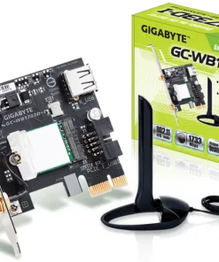 Безжичен PCI Express адаптер Gigabyte GC-WB1733D-I 2x2 802.11ac 160MHz Bluetooth