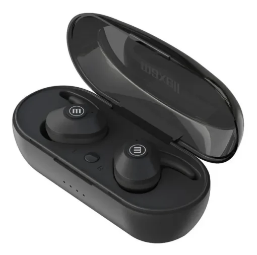 Блутут слушалки Maxell MINI DUO True Wireless Bluetooth 5.0 Черни