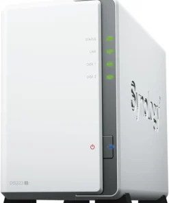 Мрежов сторидж Synology DS223j За 2 диска Realtek RTD1619B 4-core 1.7GHz 1