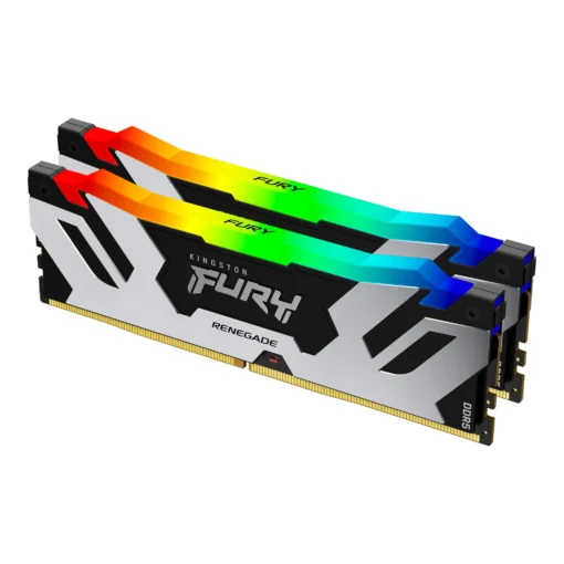 Памет за компютър Kingston Fury Renegade Silver/Black RGB 32GB(2x16GB) DDR5 7200MHz