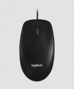 Мишка за компютър с кабел оптична LOGITECH M100