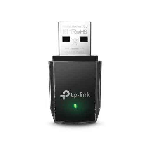 Безжичен адаптер TP-LINK Archer T3U AC 1300 MU-MIMO Dual band USB 3.0 вградена