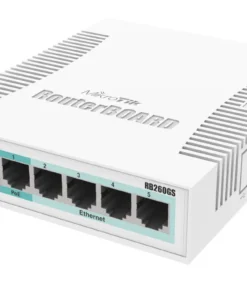 Суич MikroTik RB260GS CSS106-5G-1SR2 10/100/1000Mbit 128 KB PoE SwOS