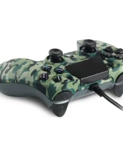 Жичен геймпад Spartan Gear Hoplite за PC и PS4 Green Camo