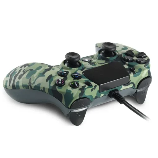 Жичен геймпад Spartan Gear Hoplite за PC и PS4 Green Camo