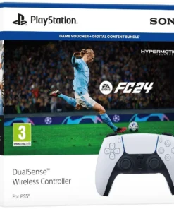 Безжичен геймпад Sony PS5 DualSense Wireless Controller + EA Sports FC 24 Bundle