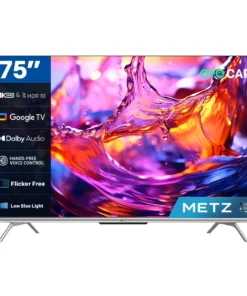 Телевизор METZ 75MUD7000Z 75"(189 см) LED Smart TV Google TV UHD Черен