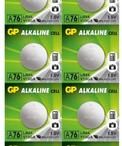 Бутонна алкална батерия GP BATTERIES GPА76 LR44 1.55V Цена за 1