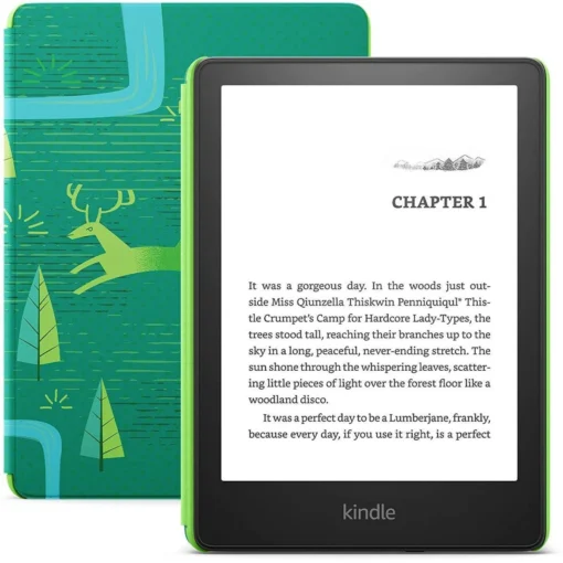 eBook четец Kindle Paperwhite Kids 6.8" 16GB 2021 11 генерация IPX8 Черен