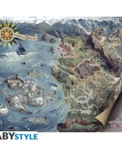 Геймърски пад ABYSTYLE THE WITCHER - World map