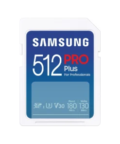 Карта памет Samsung PRO Plus SD Card 512GB Бяла