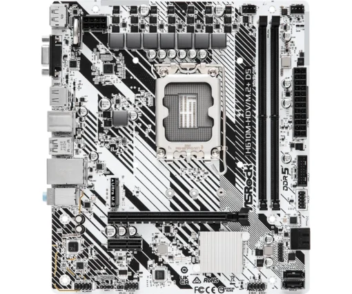 Дънна платка ASRock H610M-HDV/M.2+ D5 LGA1700