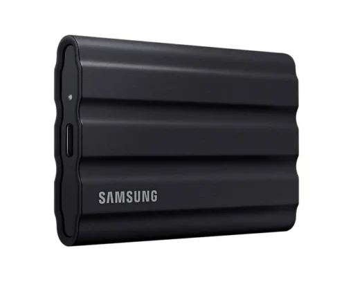 Външен SSD диск Samsung T7 Shield 2TB USB-C Черен