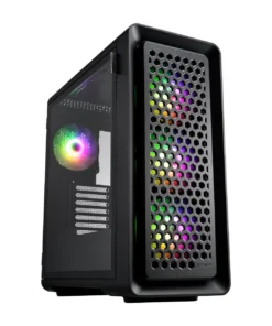 Кутия за компютър FSP CUT593 ATX Ultra-Tower Type-C 4 x ARGB 140mm Черна