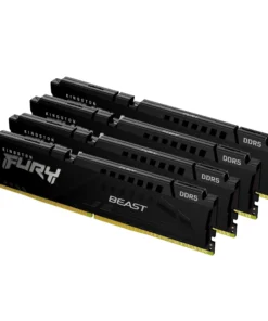 Памет за компютър Kingston FURY Beast Black 128GB(4x32GB) DDR5 5600MHz