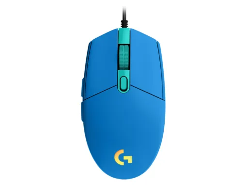 Геймърска мишка Logitech G102 LightSync RGB Оптична Жична USB Син