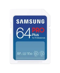 Карта памет Samsung PRO Plus SD Card 64GB Бяла