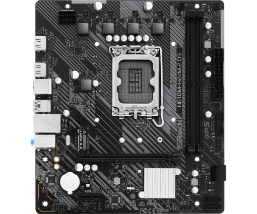 Дънна платка ASRock H610M-H2/M.2 DDR5 mATX