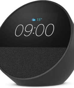 Смарт часовник Amazon Echo Spot 2024 Alexa асистент Черен